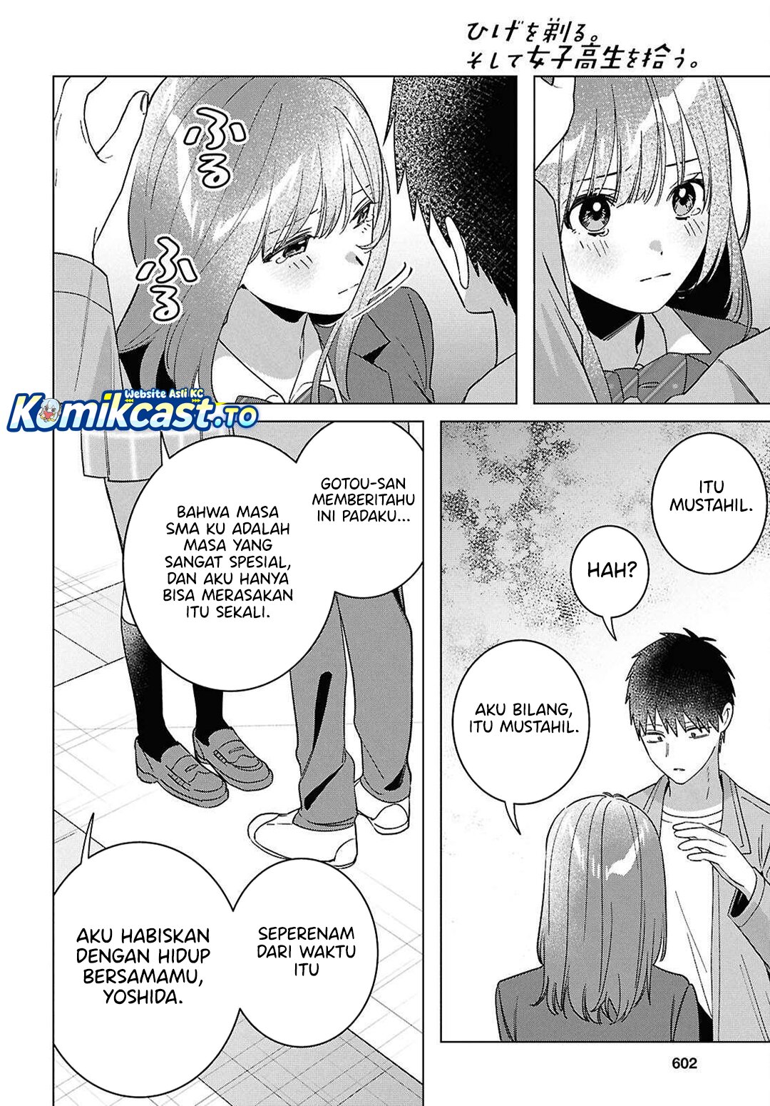 Hige Wo Soru. Soshite Joshikosei Wo Hirou. Chapter 66 Bahasa Indonesia