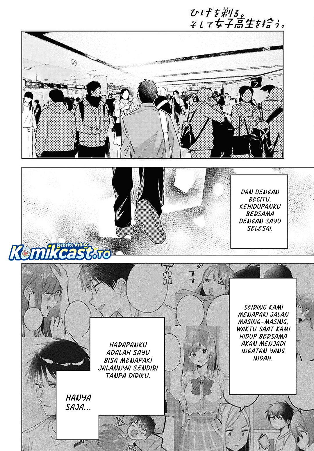 Hige Wo Soru. Soshite Joshikosei Wo Hirou. Chapter 66 Bahasa Indonesia