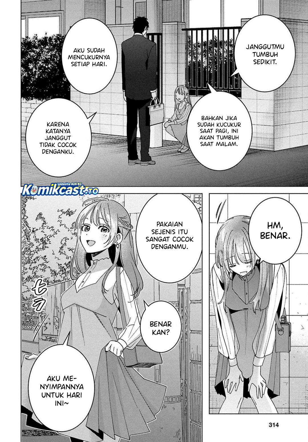 Hige Wo Soru. Soshite Joshikosei Wo Hirou. Chapter 67 Bahasa Indonesia