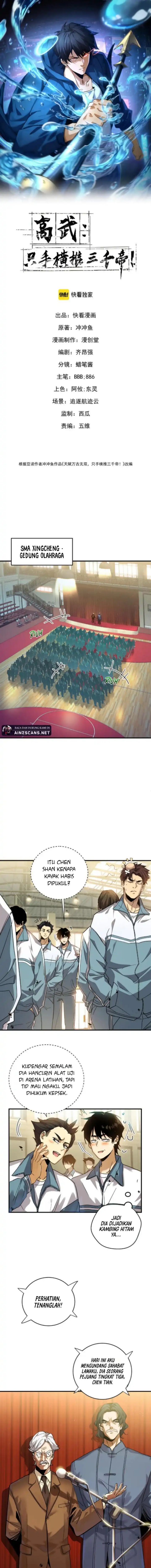 High-Martial World: One Hand to Overwhelm Three Thousand Emperors! Chapter 03 Bahasa Indonesia