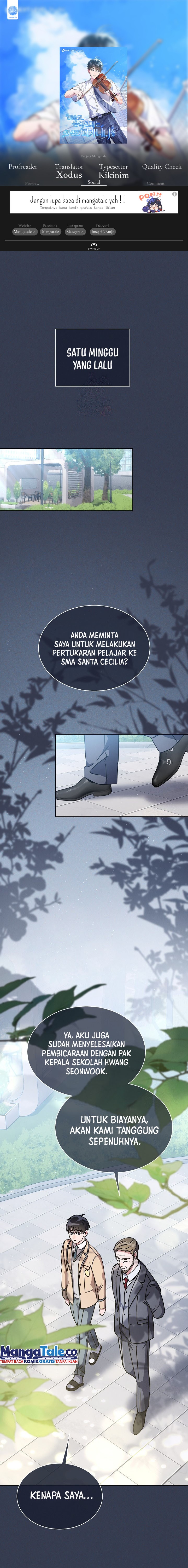 High School Musical Genius Is Paganini Reincarnated Chapter 22 Bahasa Indonesia