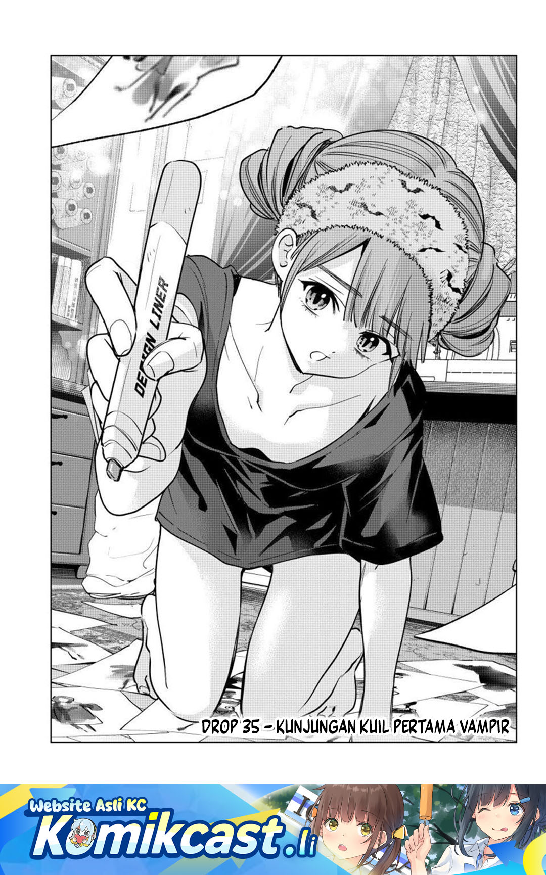 Hiiragi-san Chi no Kyuuketsu Jijou Chapter 35 Bahasa Indonesia