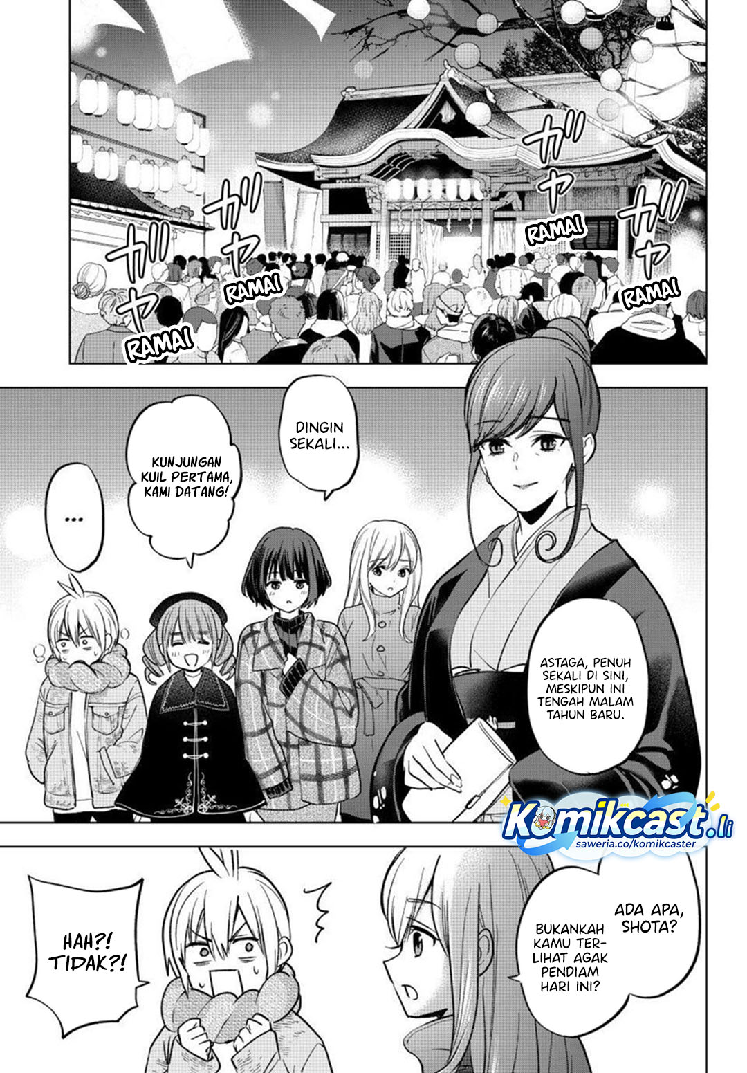 Hiiragi-san Chi no Kyuuketsu Jijou Chapter 35 Bahasa Indonesia