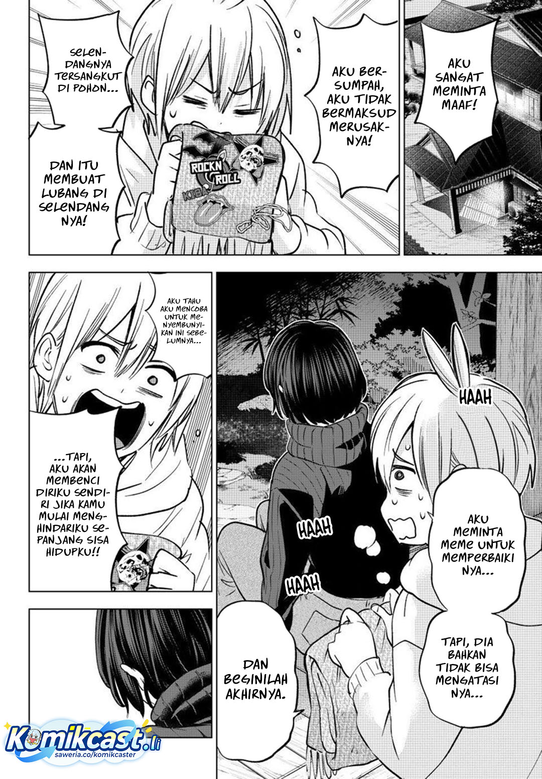Hiiragi-san Chi no Kyuuketsu Jijou Chapter 35 Bahasa Indonesia