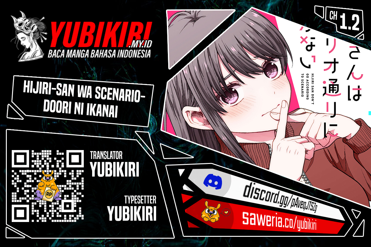 Hijiri-san wa Scenario-douri ni Ikanai Chapter 01.2 Bahasa Indonesia