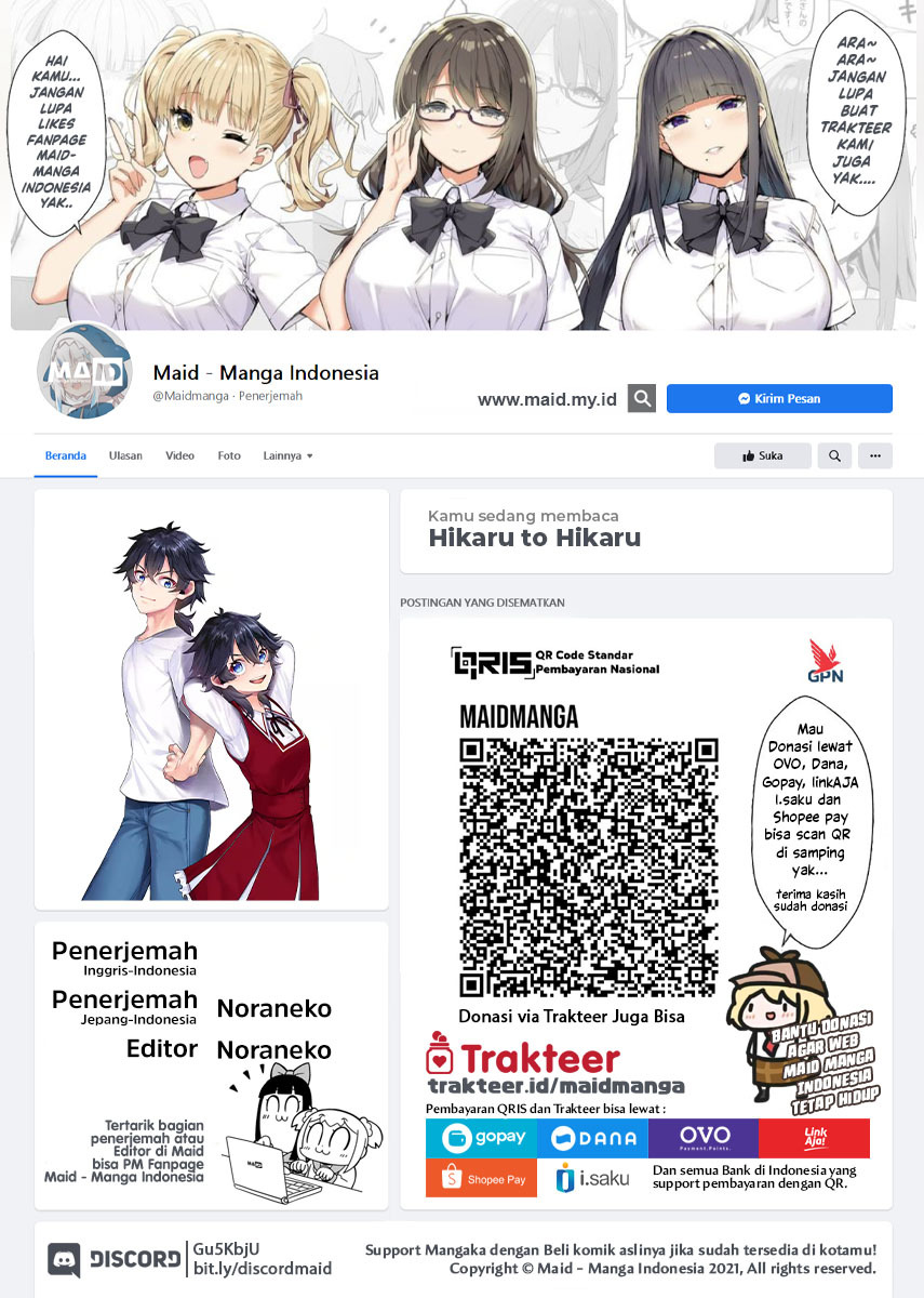 Hikaru to Hikaru Chapter 01 Bahasa Indonesia