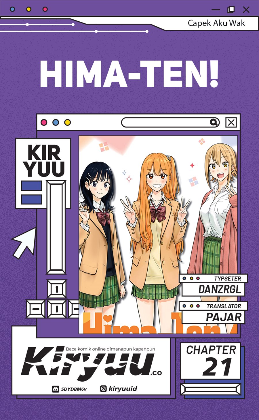 Hima-Ten! chapter 21