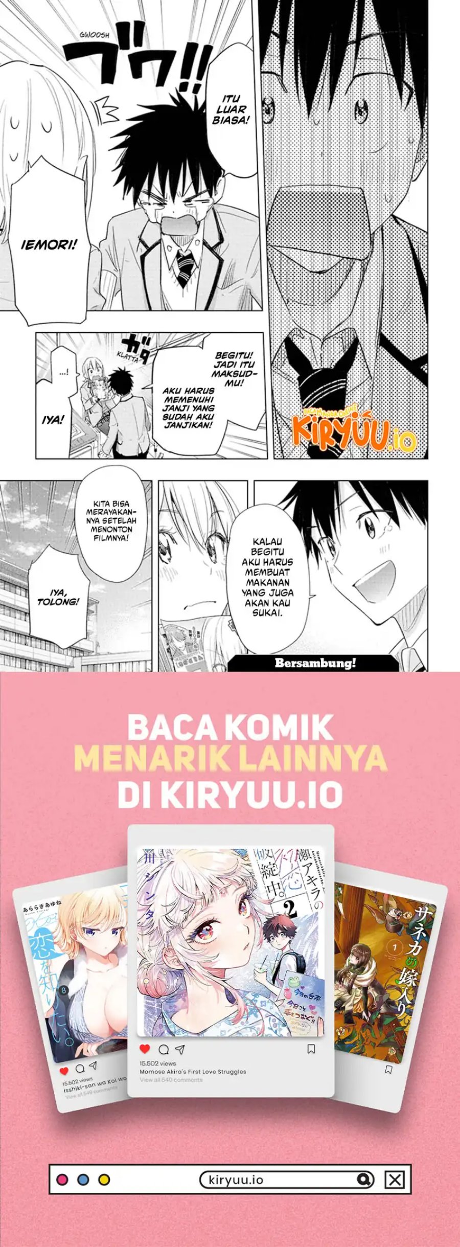 Hima-Ten Chapter 67 Bahasa Indonesia