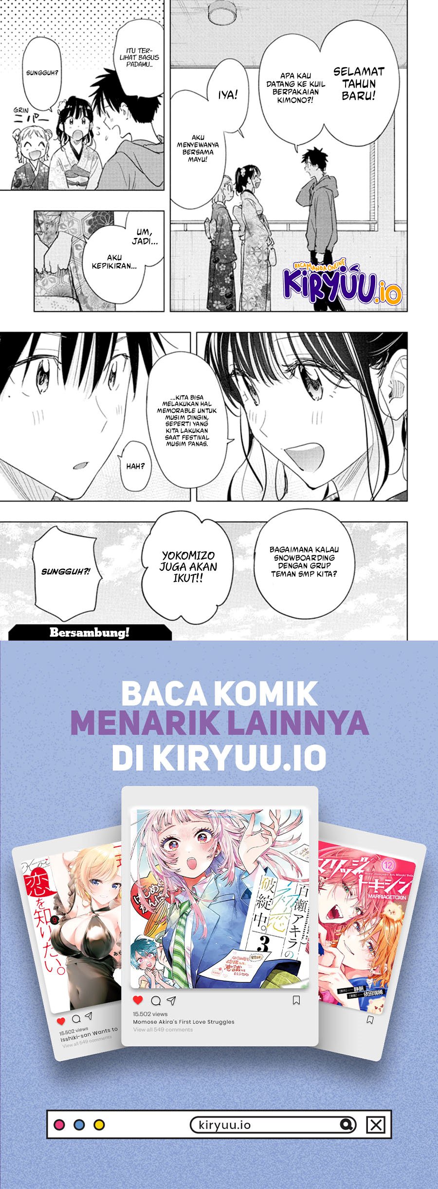 Hima-Ten Chapter 70 Bahasa Indonesia