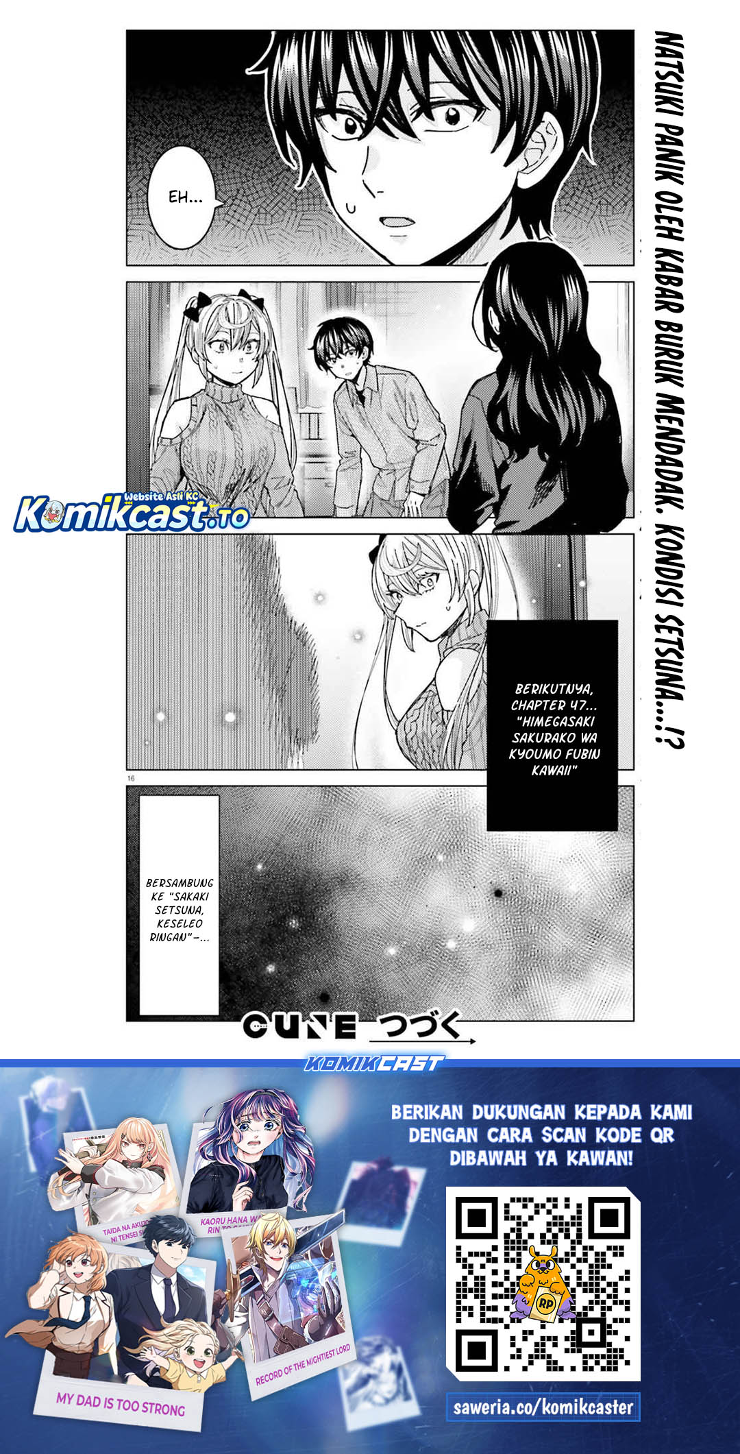 Dilarang COPAS - situs resmi www.mangacanblog.com - Komik himegasaki sakurako wa kyoumo fubin kawaii 046 - chapter 46 47 Indonesia himegasaki sakurako wa kyoumo fubin kawaii 046 - chapter 46 Terbaru 16|Baca Manga Komik Indonesia|Mangacan