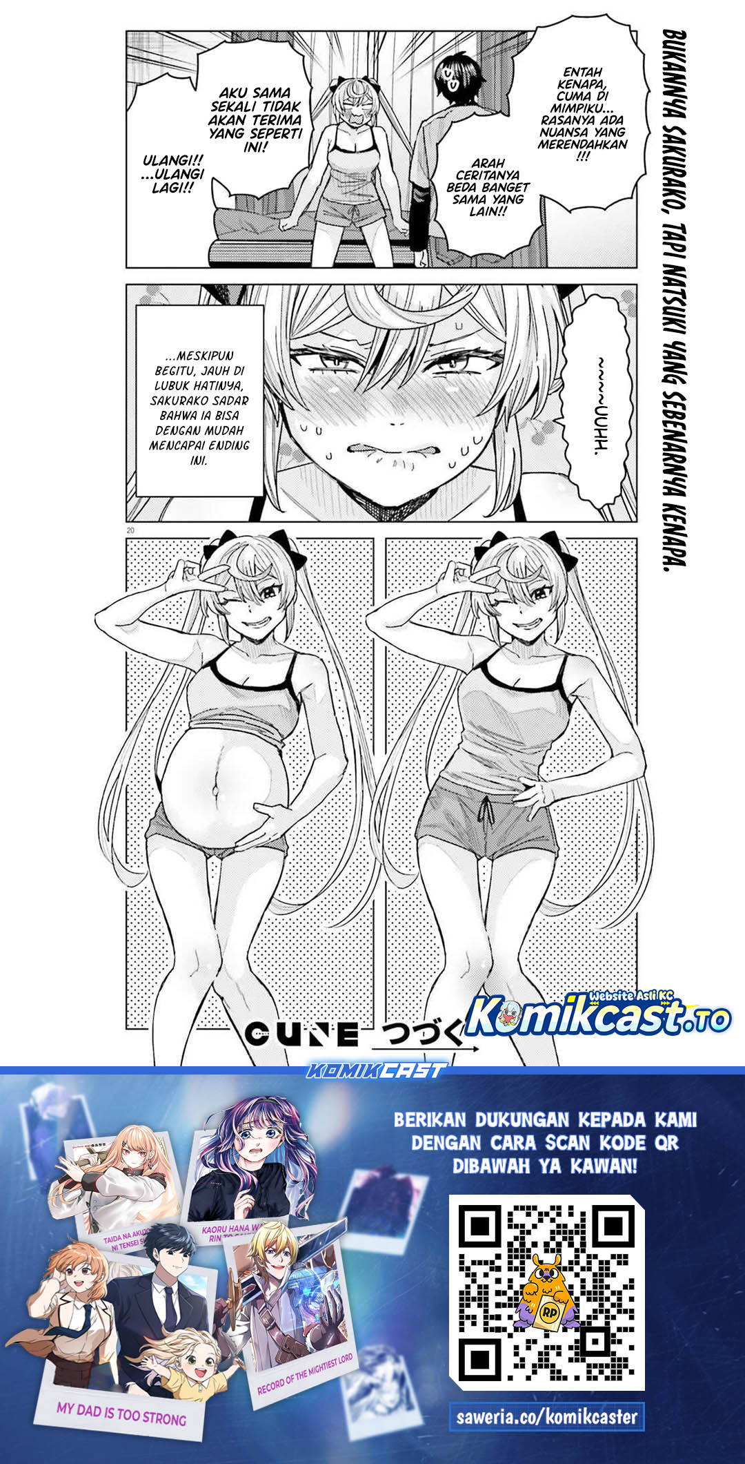 Himegasaki Sakurako wa Kyoumo Fubin Kawaii! Chapter 49 Bahasa Indonesia