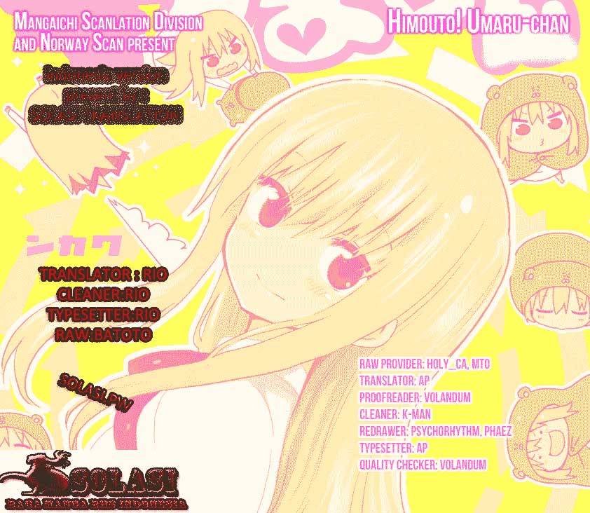 Himouto! Umaru-chan Chapter 13 Bahasa Indonesia