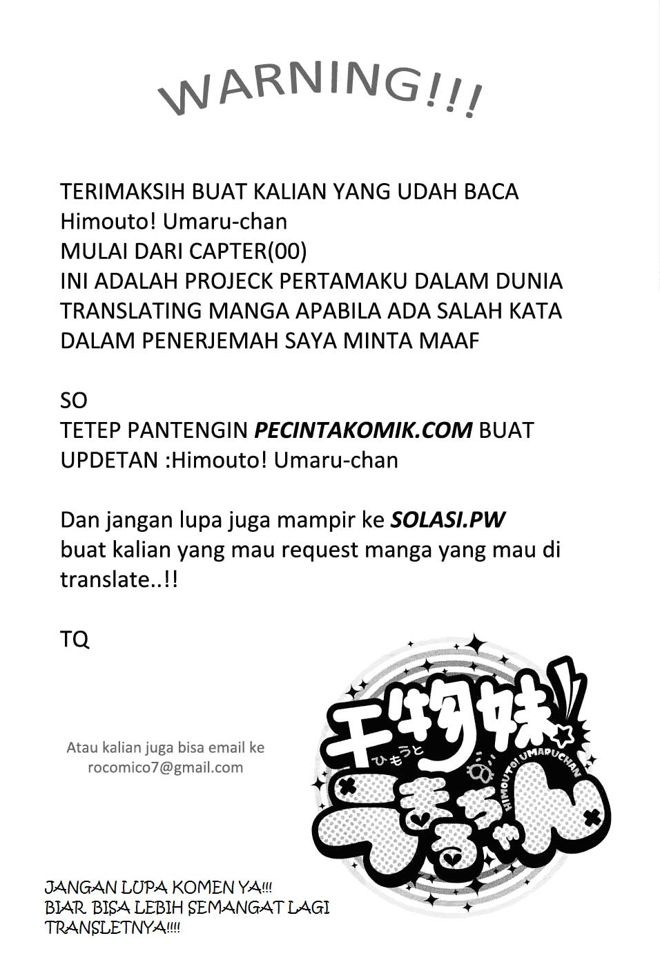 Himouto! Umaru-chan Chapter 13 Bahasa Indonesia