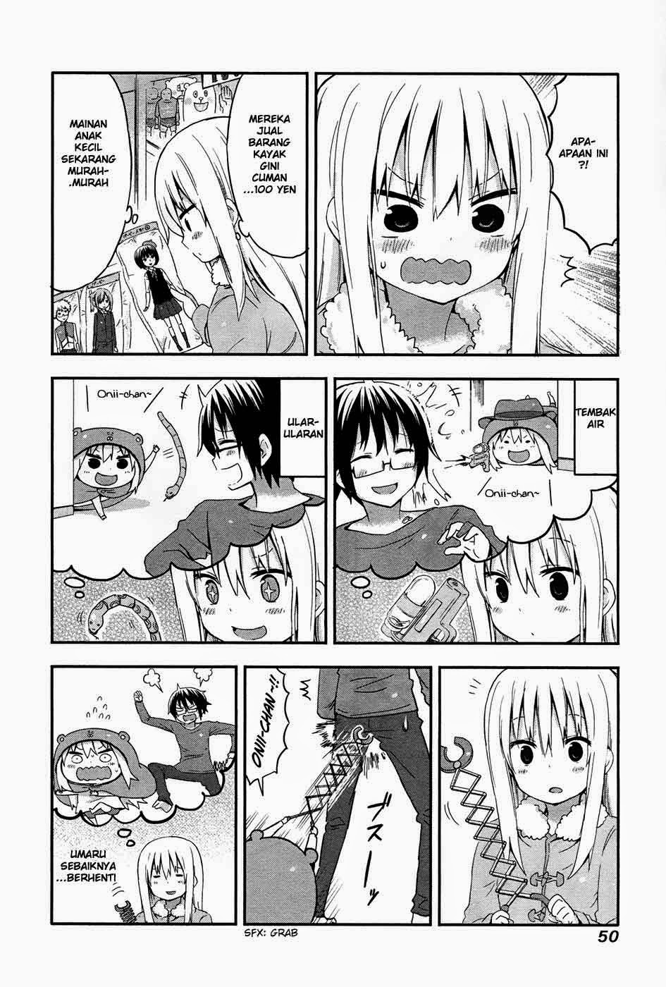 Himouto! Umaru-chan Chapter 41 Bahasa Indonesia