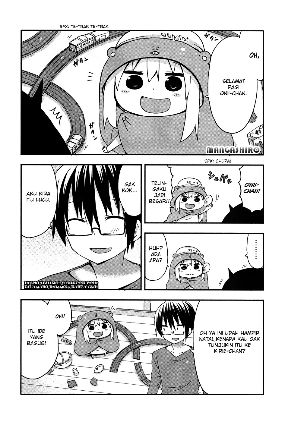 Himouto! Umaru-chan Chapter 41 Bahasa Indonesia