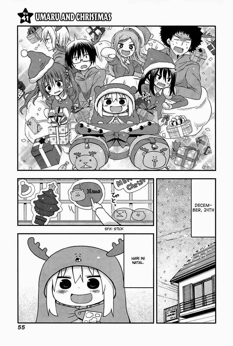 Himouto! Umaru-chan Chapter 42 Bahasa Indonesia