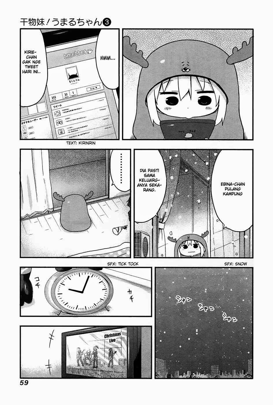 Himouto! Umaru-chan Chapter 42 Bahasa Indonesia