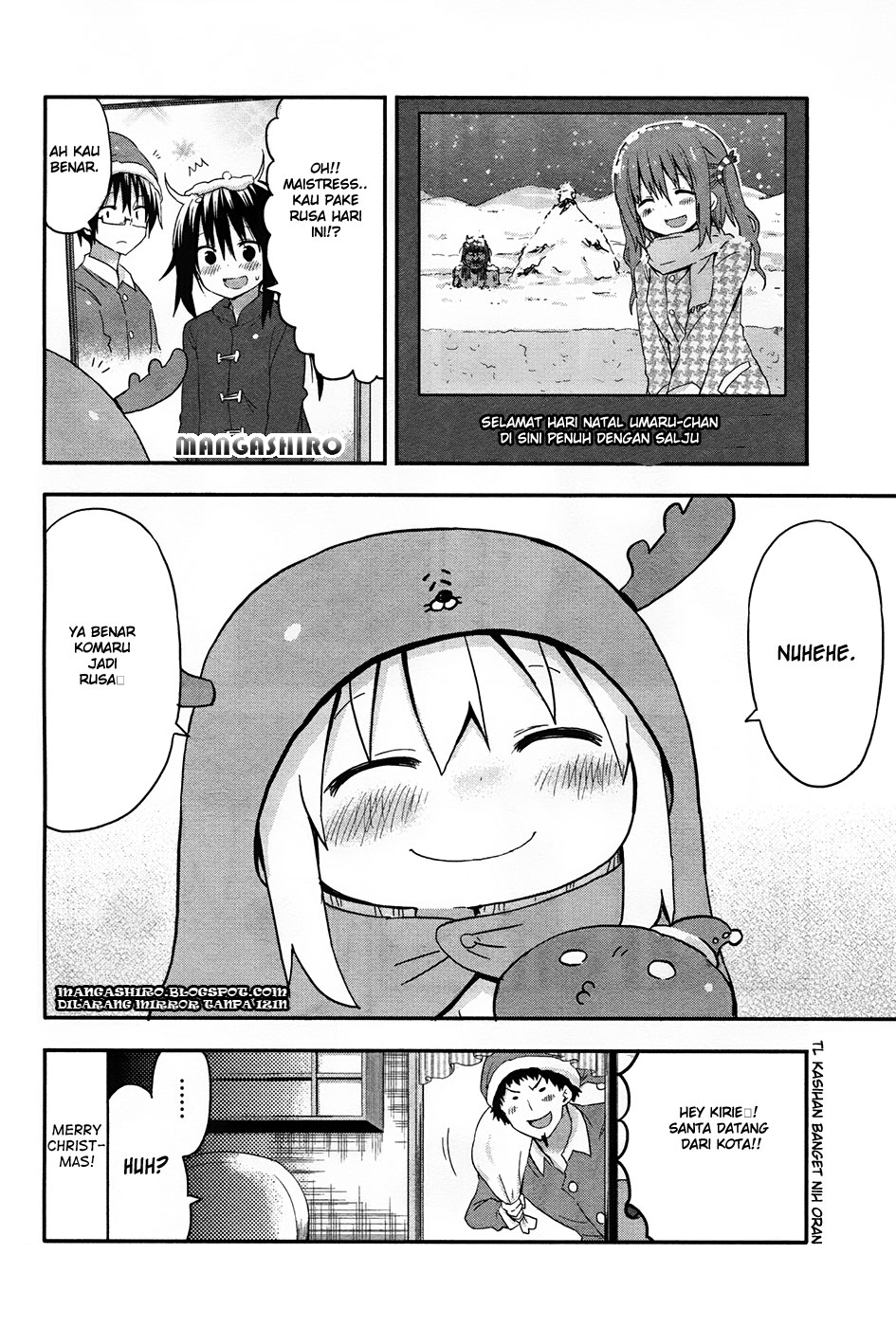 Himouto! Umaru-chan Chapter 42 Bahasa Indonesia