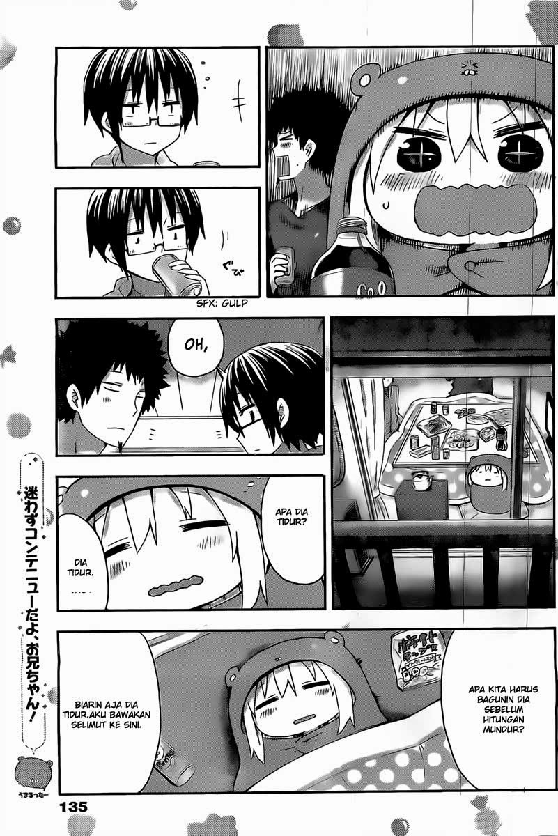 Himouto! Umaru-chan Chapter 43 Bahasa Indonesia