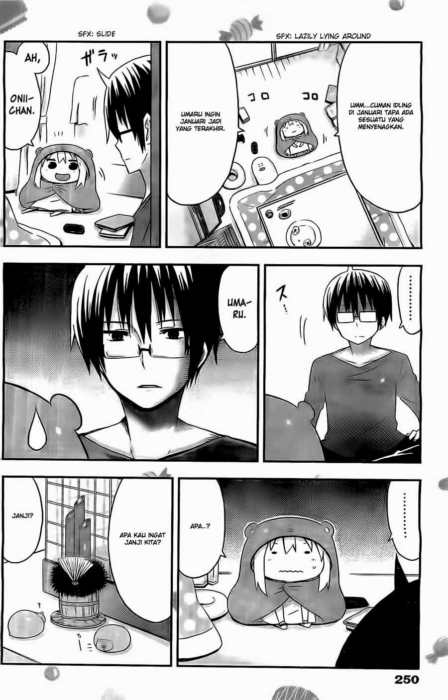 Himouto! Umaru-chan Chapter 44 Bahasa Indonesia