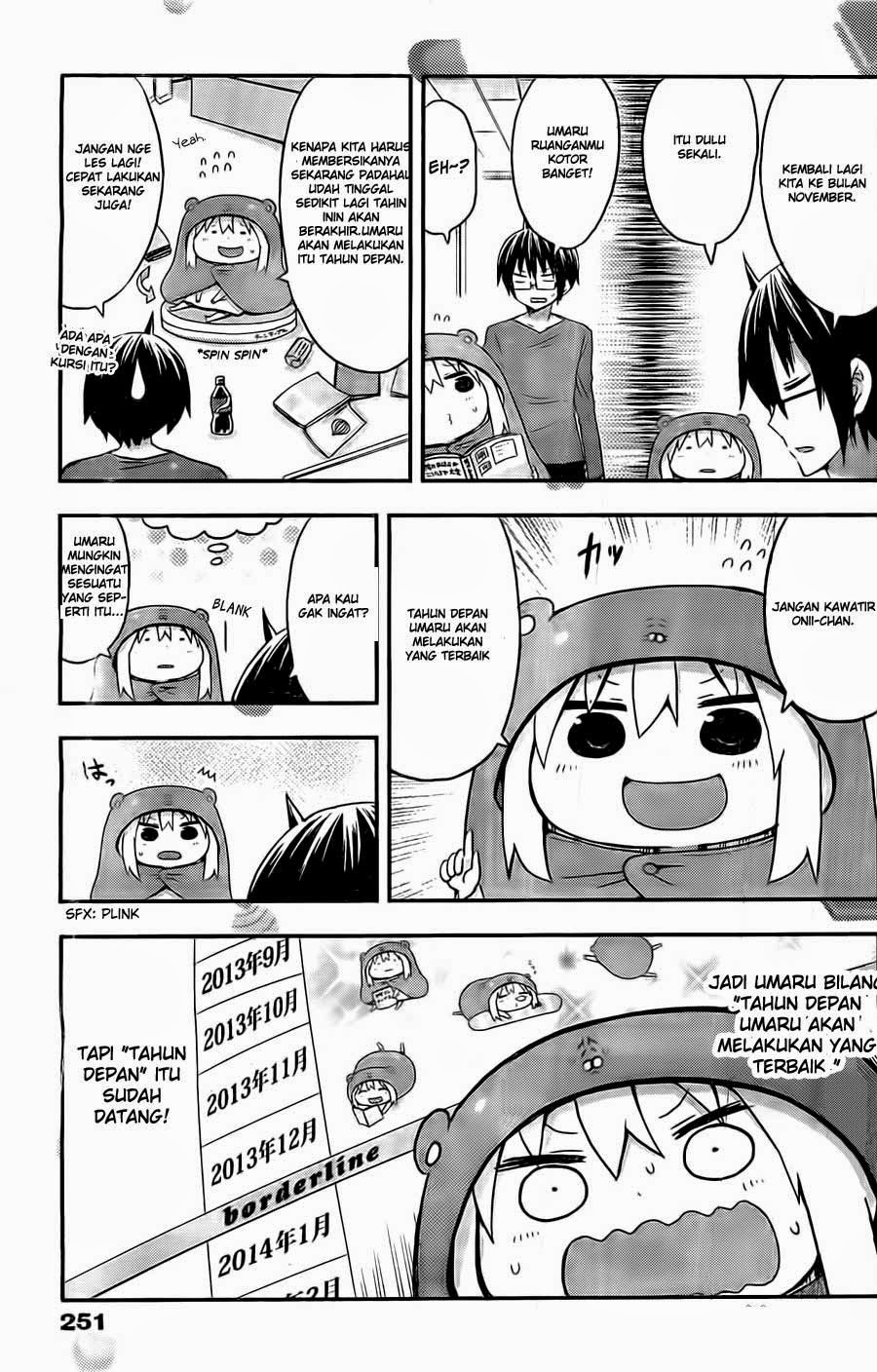 Himouto! Umaru-chan Chapter 44 Bahasa Indonesia