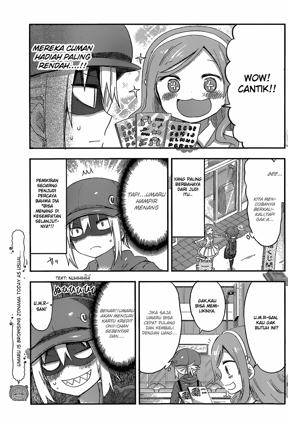 Himouto! Umaru-chan Chapter 59 Bahasa Indonesia