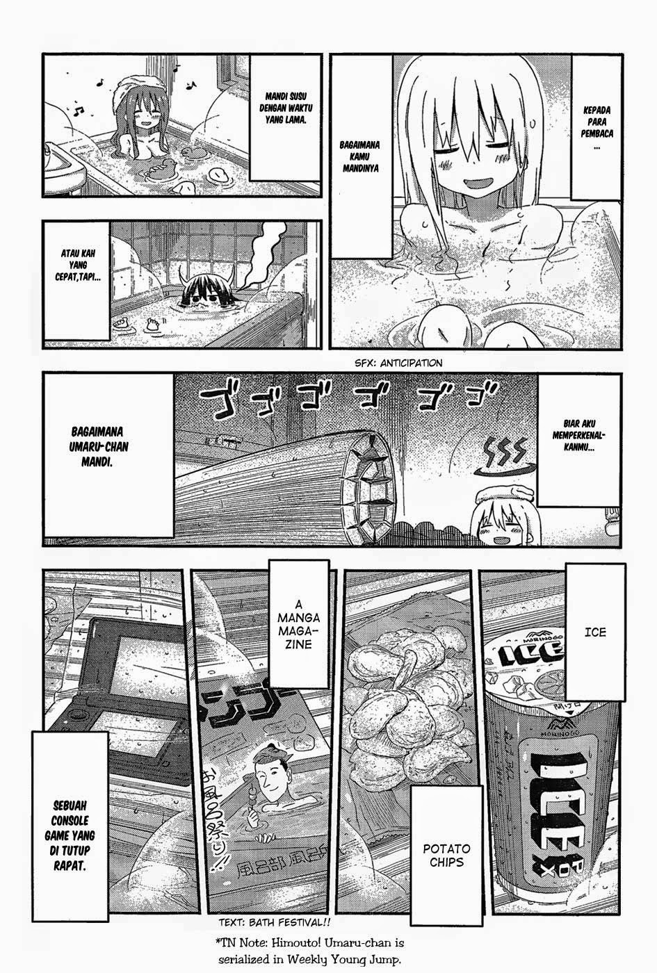 Himouto! Umaru-chan Chapter 64 Bahasa Indonesia