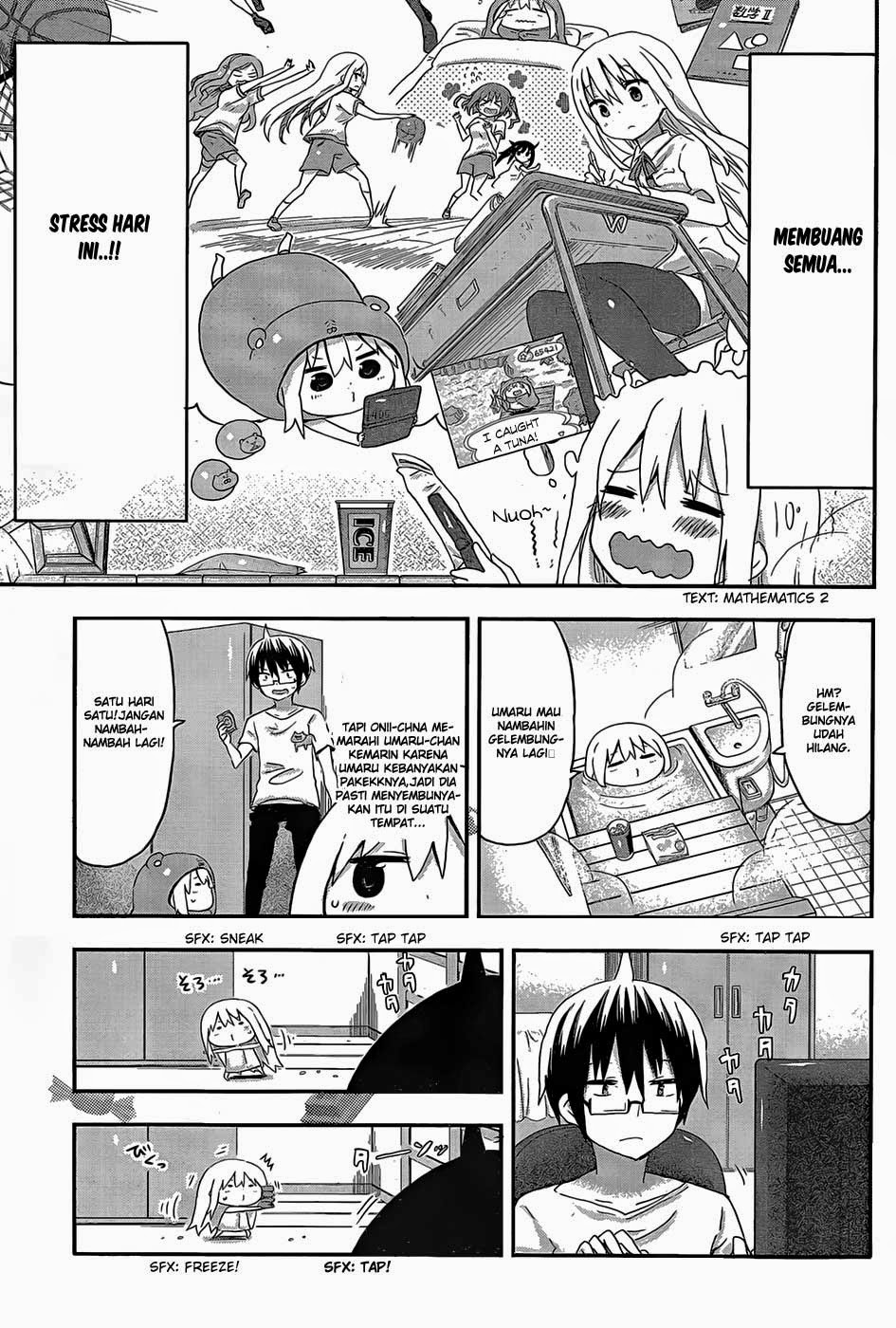 Himouto! Umaru-chan Chapter 64 Bahasa Indonesia