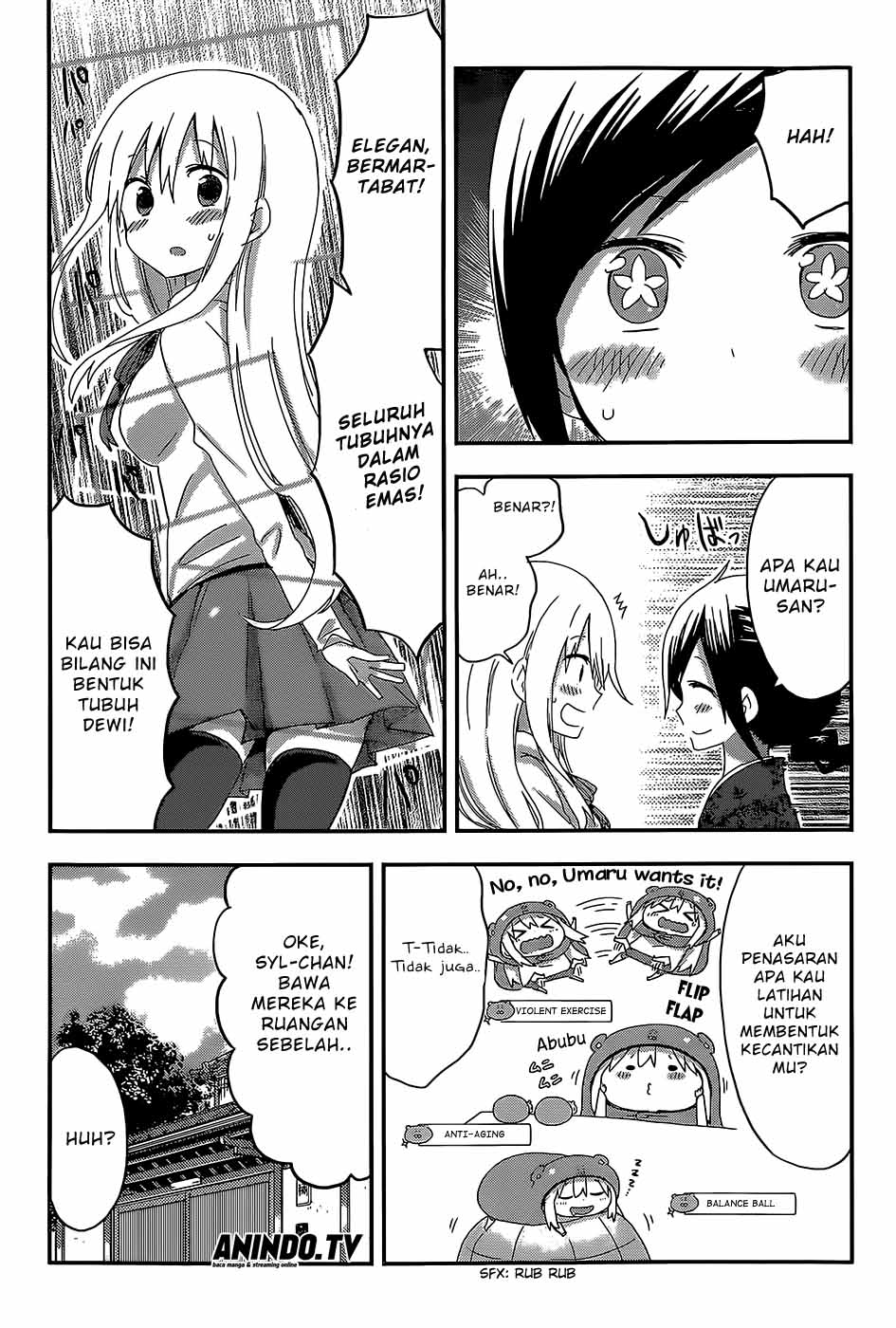 Himouto! Umaru-chan Chapter 97 Bahasa Indonesia