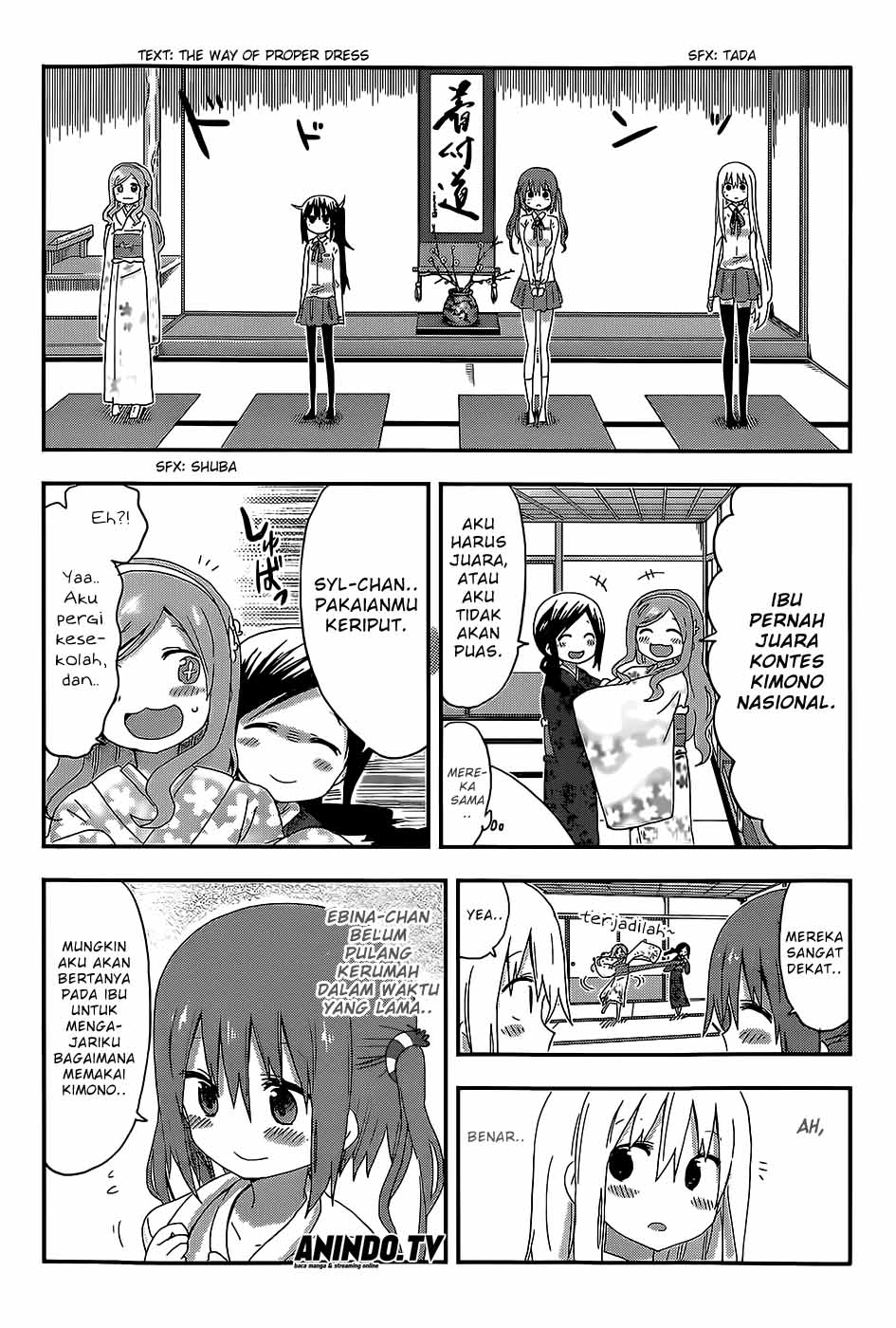 Himouto! Umaru-chan Chapter 97 Bahasa Indonesia