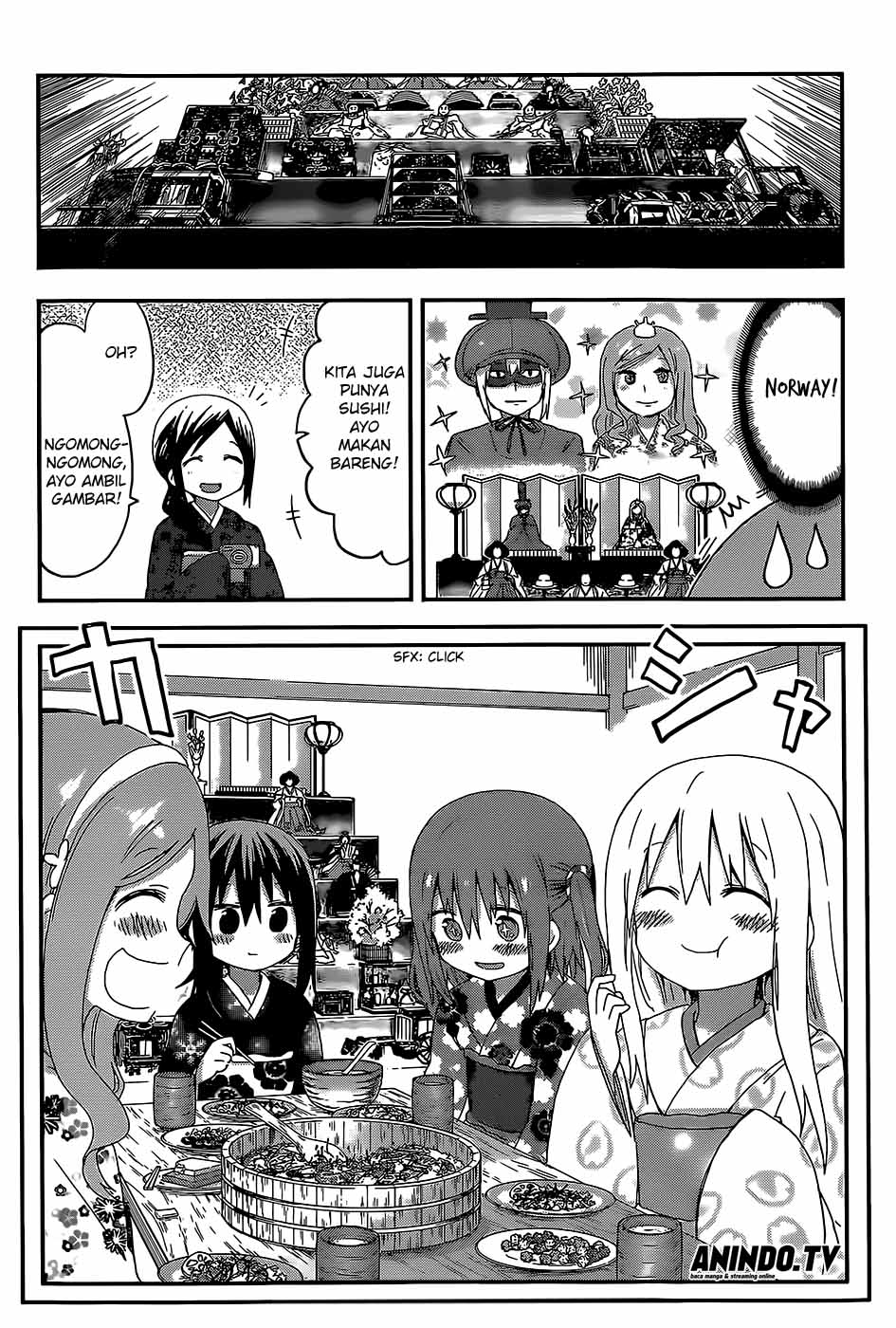Himouto! Umaru-chan Chapter 97 Bahasa Indonesia