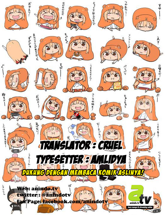 Himouto! Umaru-chan Chapter 100 Bahasa Indonesia