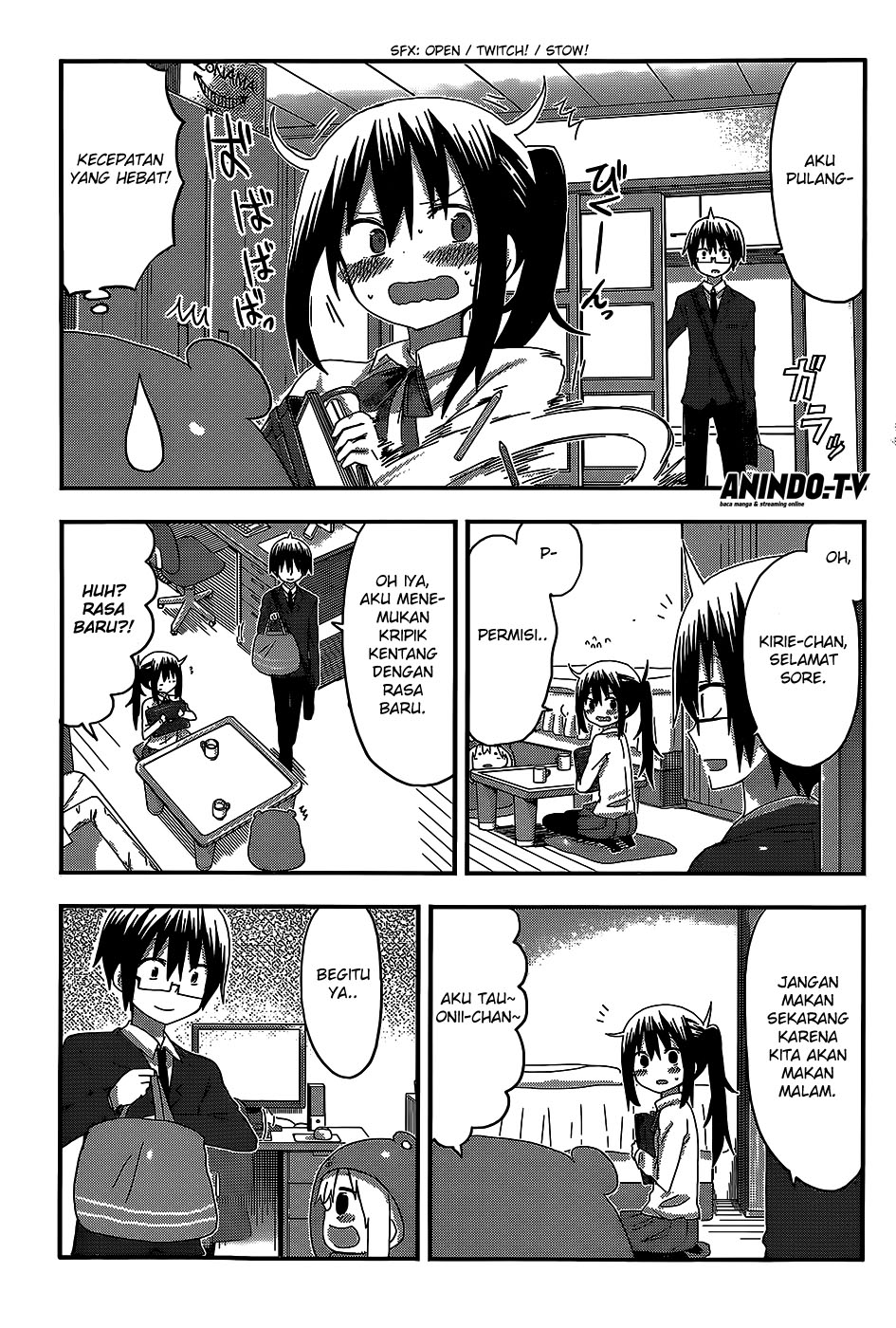 Himouto! Umaru-chan Chapter 100 Bahasa Indonesia