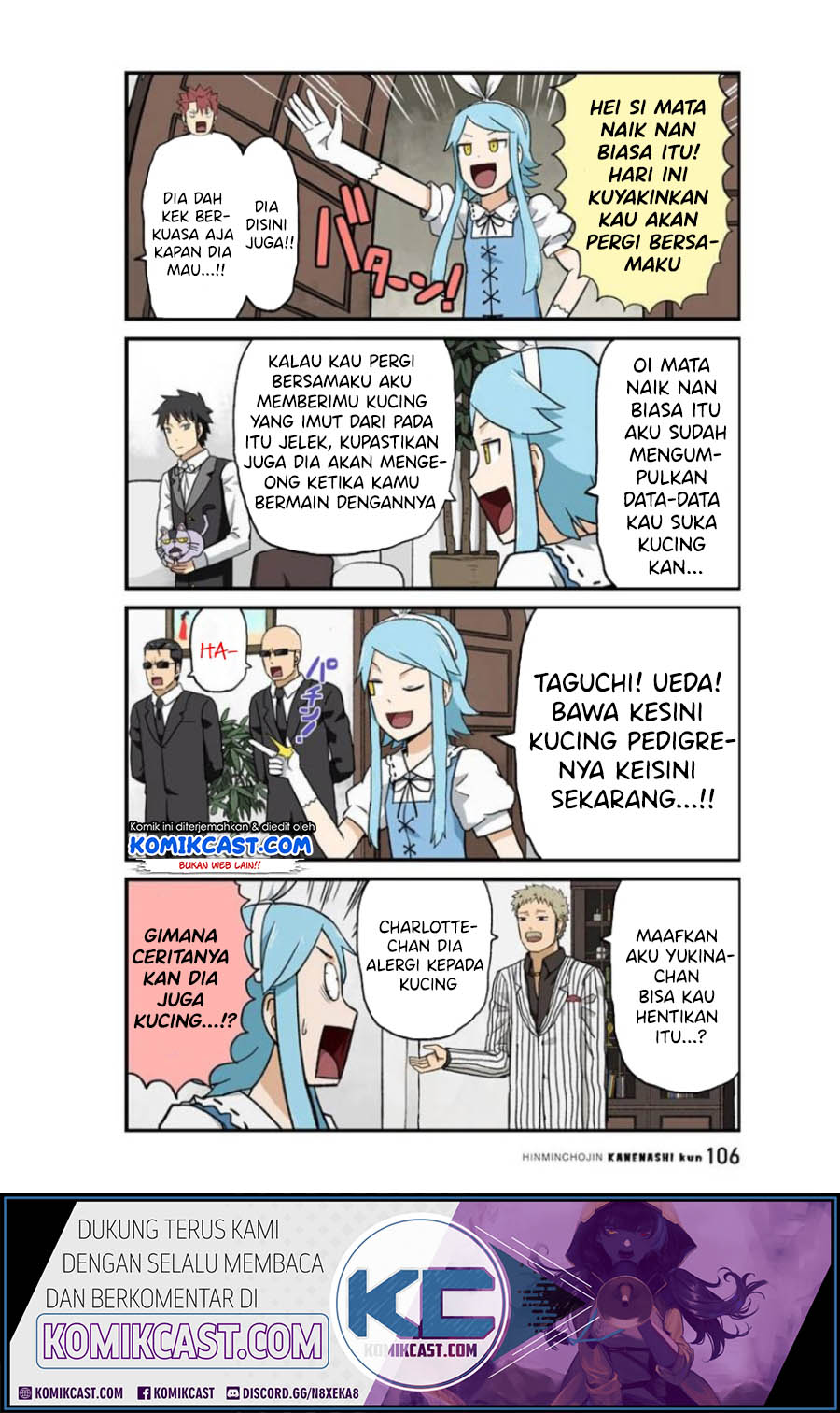 Hinmin Choujin Kanenashi-kun Chapter 22 Bahasa Indonesia