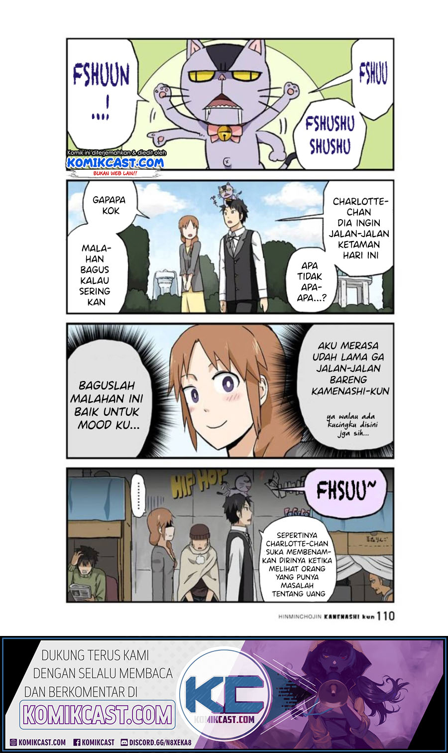 Hinmin Choujin Kanenashi-kun Chapter 22 Bahasa Indonesia