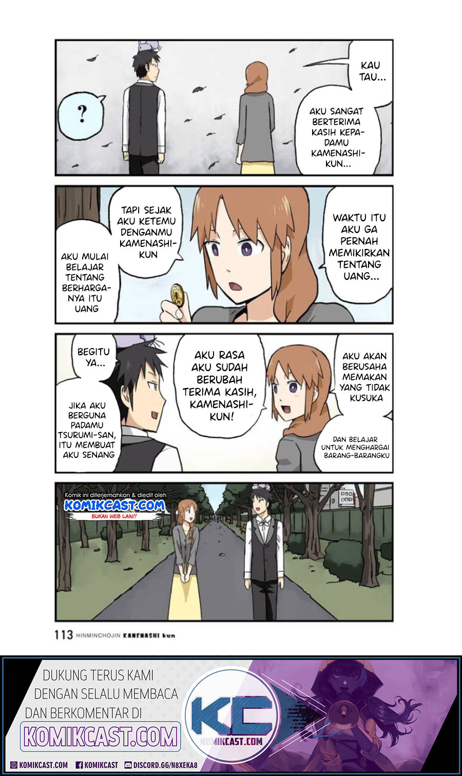 Hinmin Choujin Kanenashi-kun Chapter 22 Bahasa Indonesia