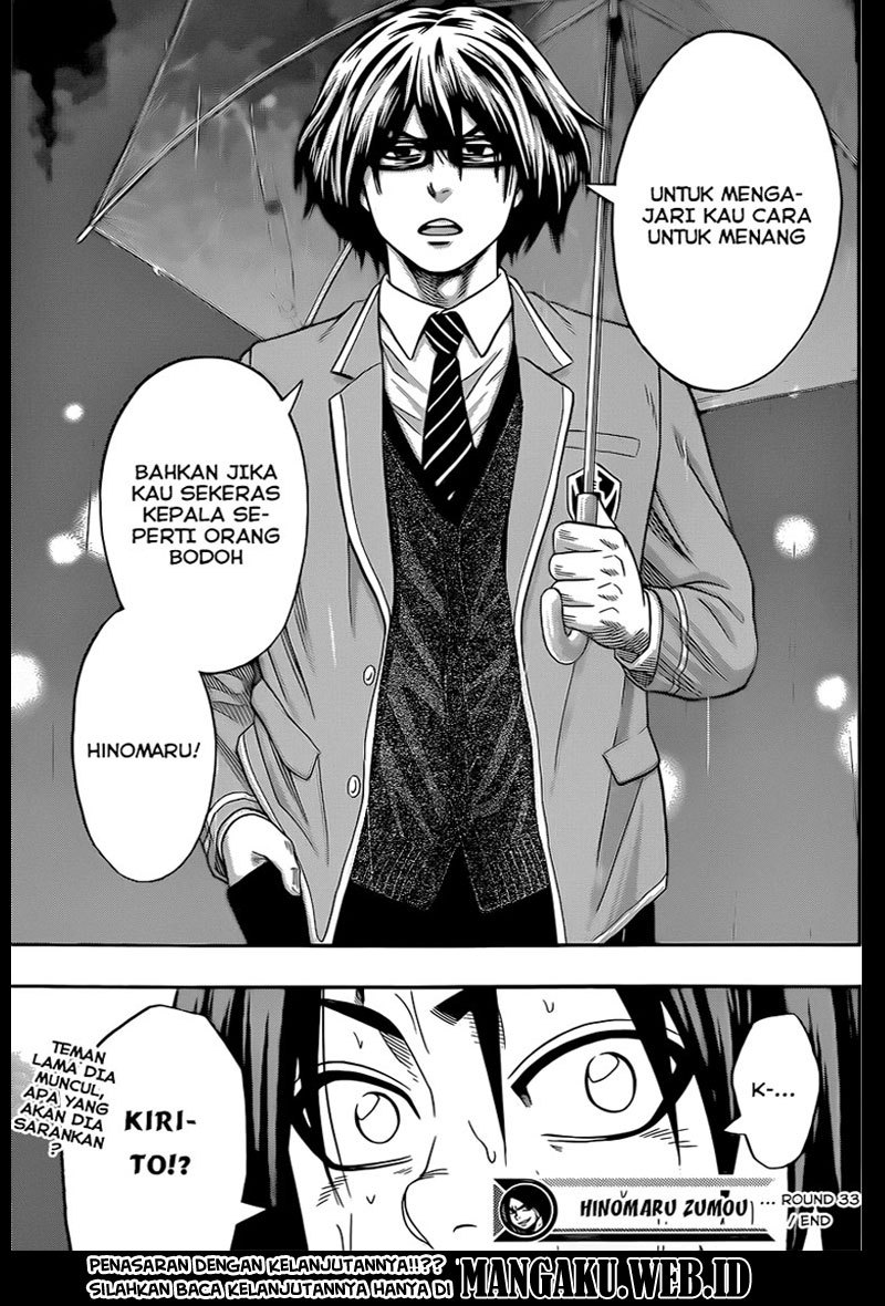 Hinomaru Zumou Chapter 33