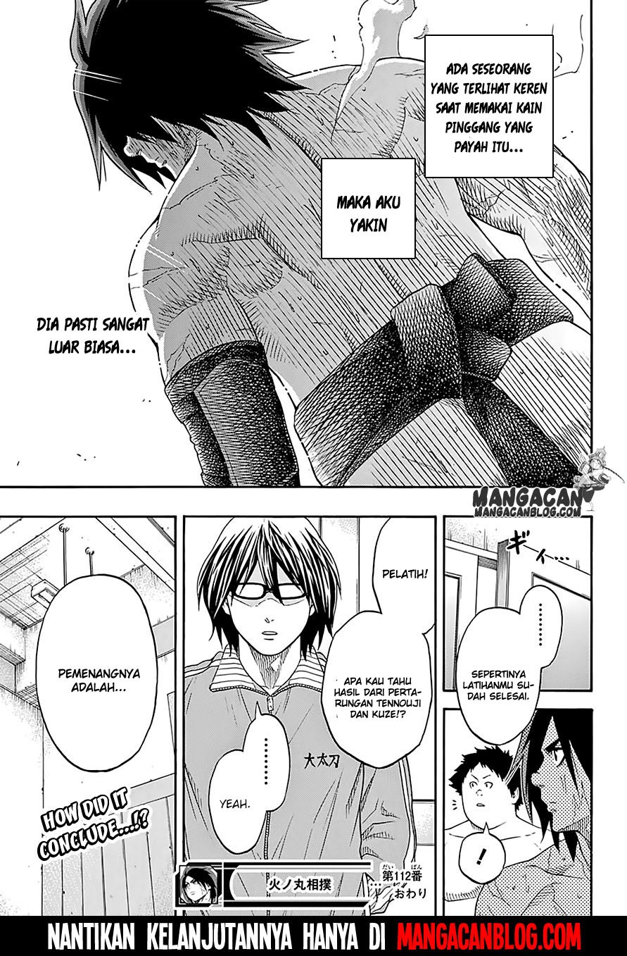 Hinomaru Zumou Chapter 112