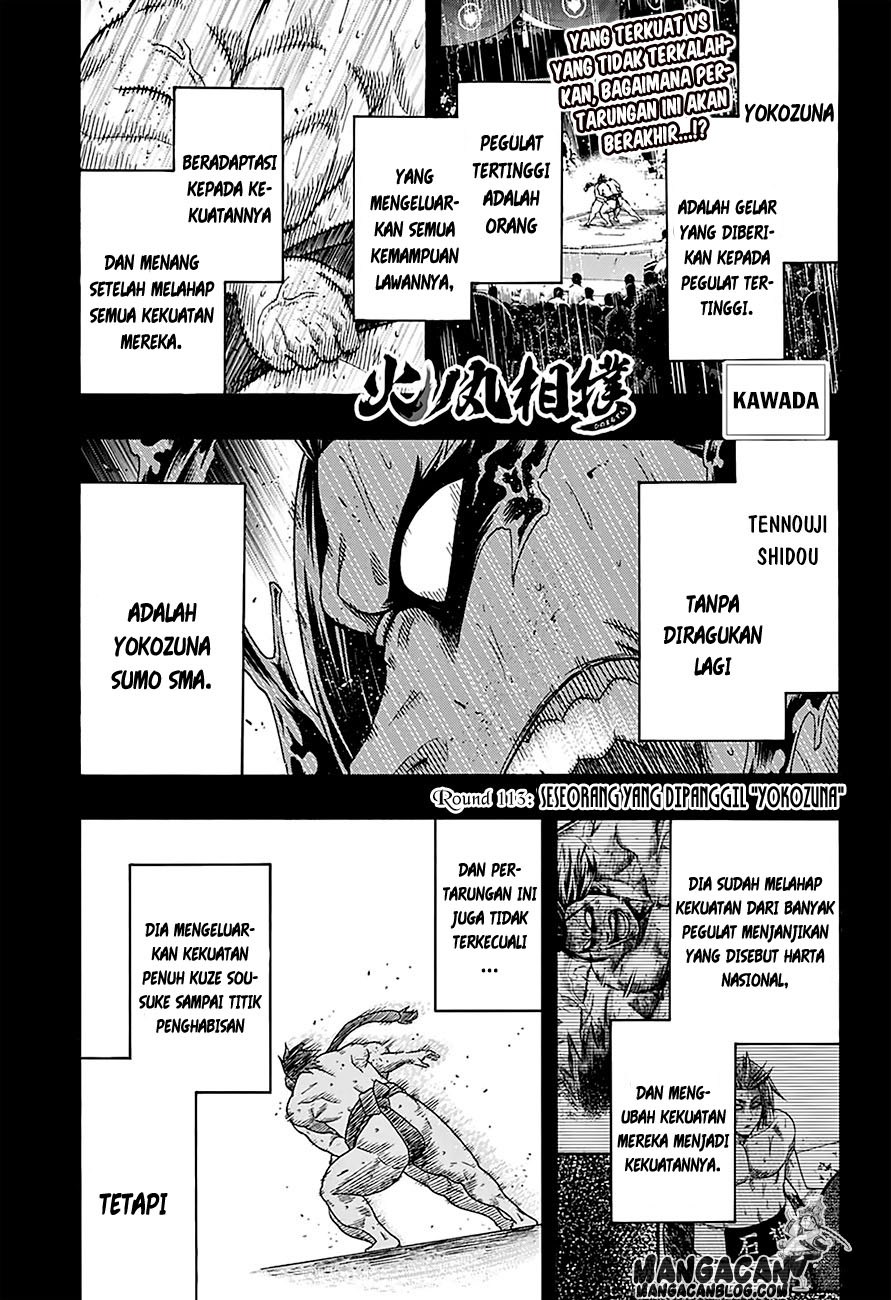 Hinomaru Zumou Chapter 113