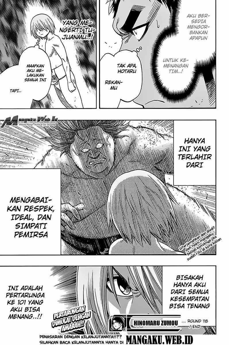 Hinomaru Zumou Chapter 118