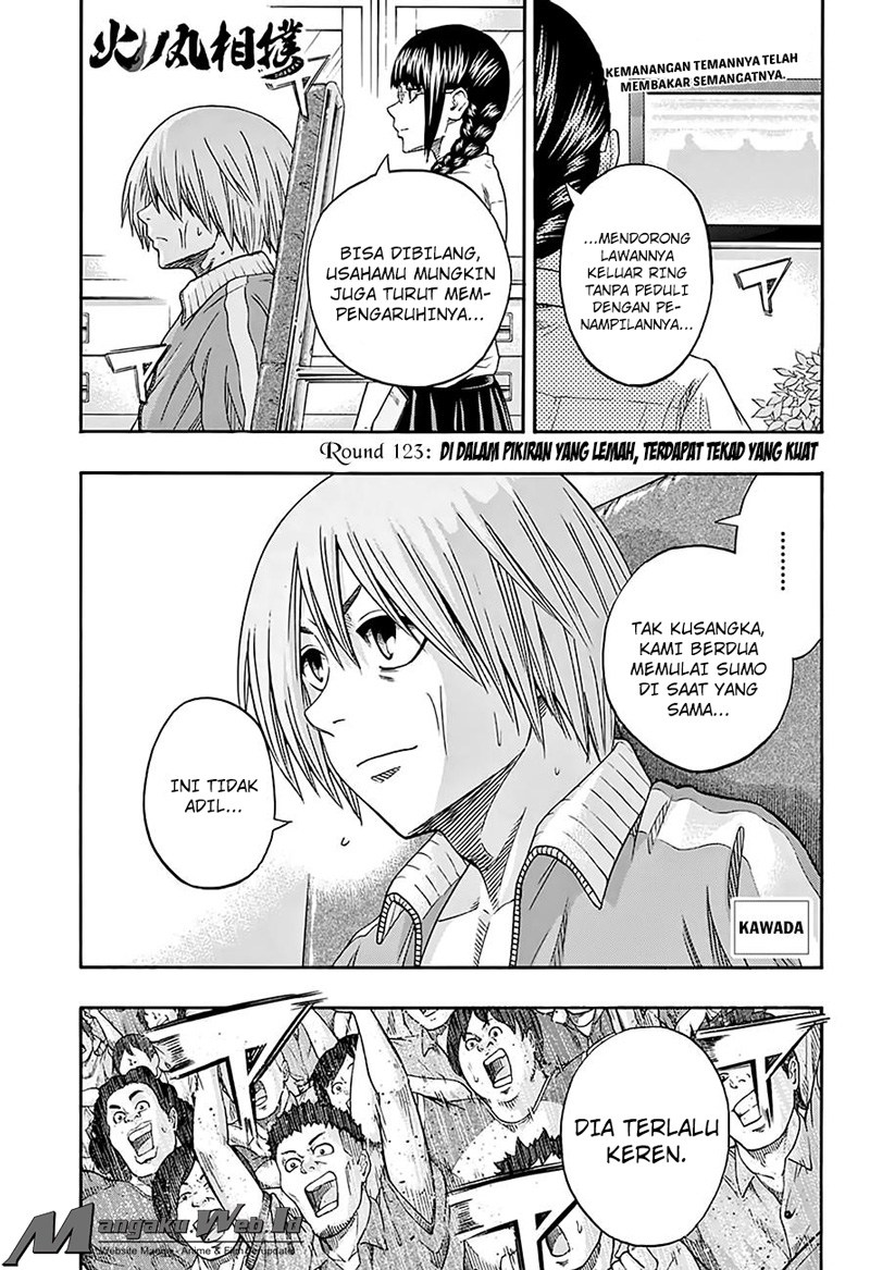 Hinomaru Zumou Chapter 123