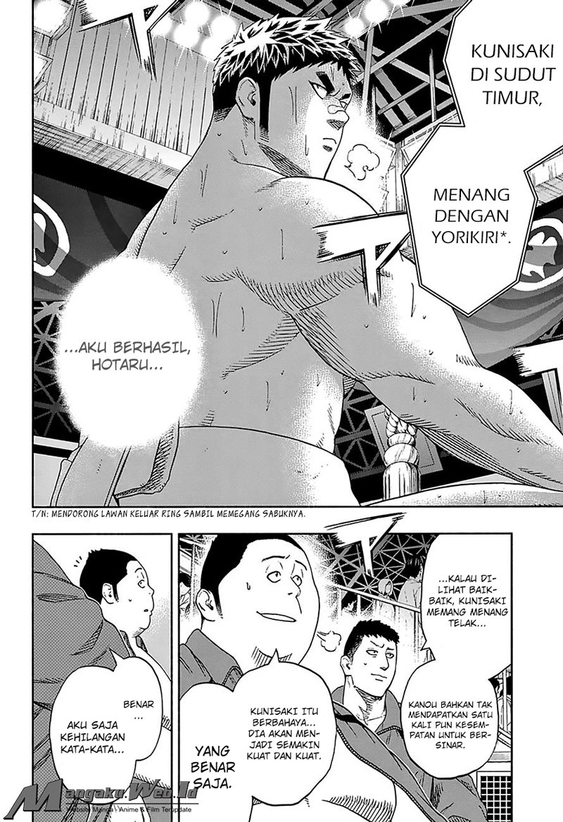 Hinomaru Zumou Chapter 123