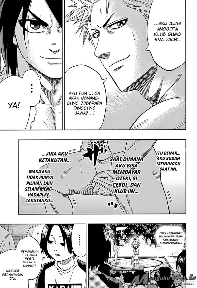 Hinomaru Zumou Chapter 123