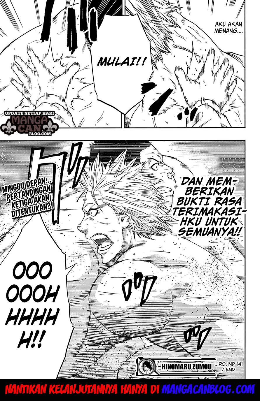 Hinomaru Zumou Chapter 141 Bahasa Indonesia
