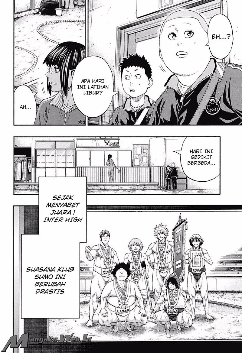 Hinomaru Zumou chapter 154