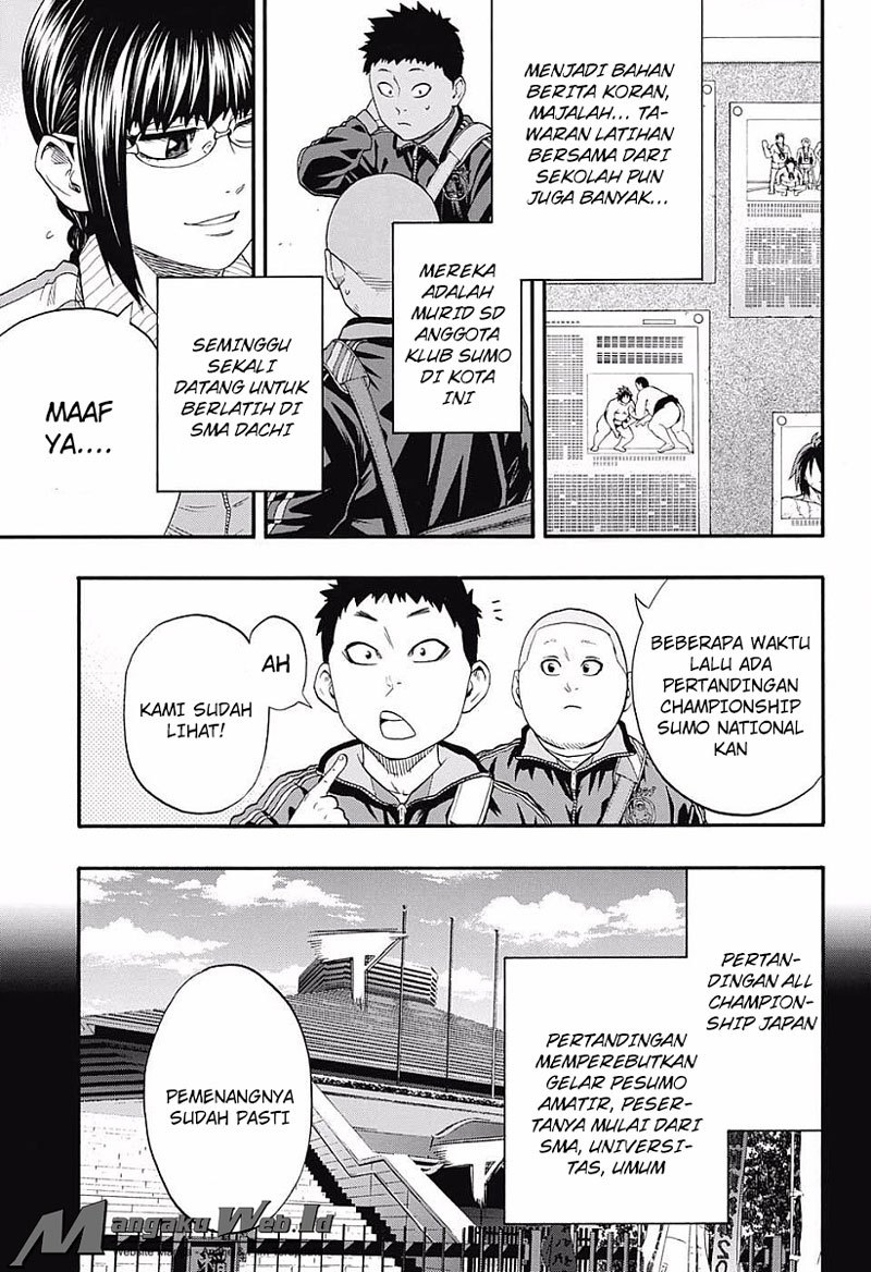 Hinomaru Zumou chapter 154