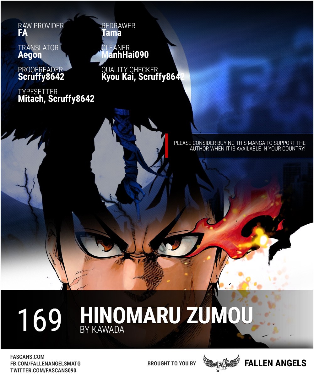 Hinomaru Zumou chapter 169
