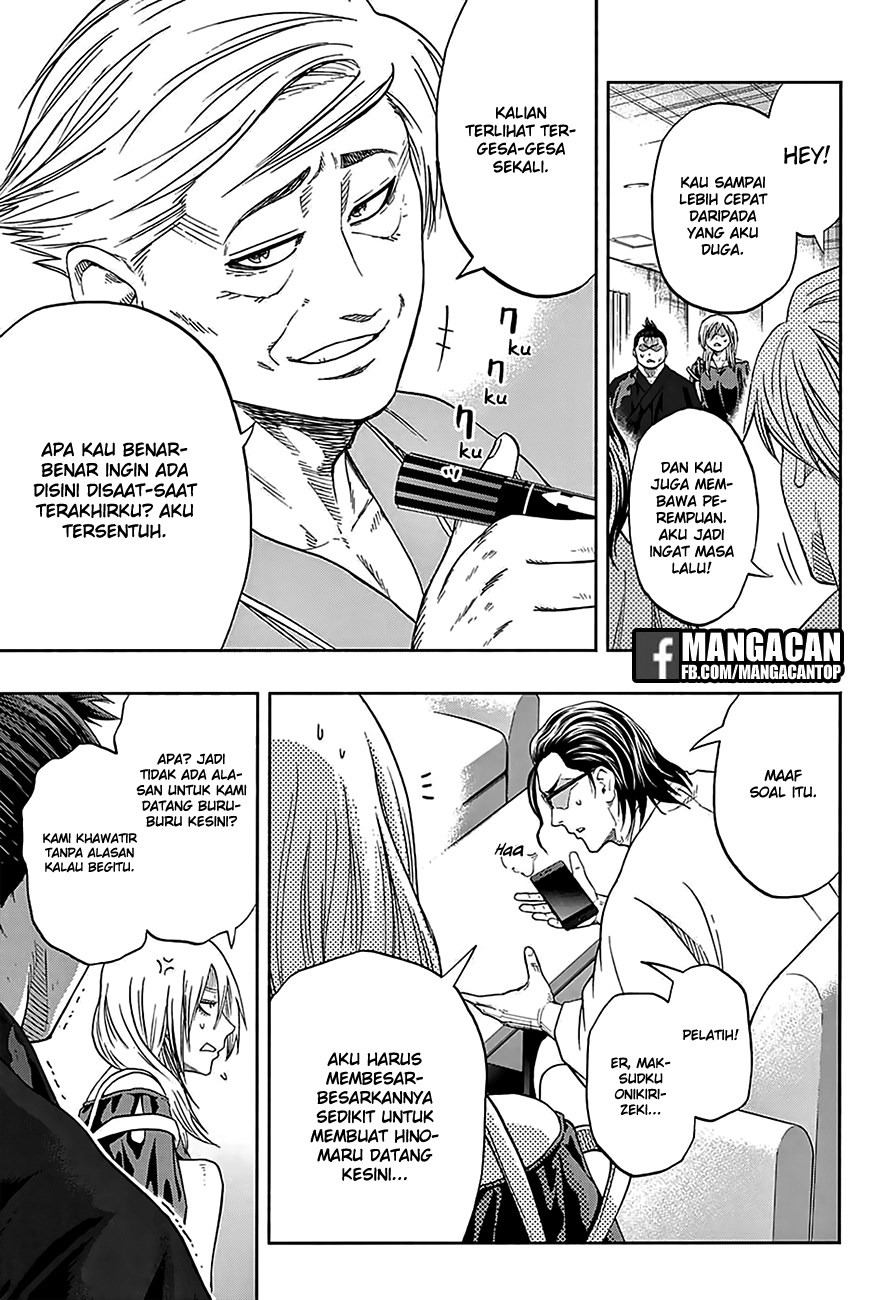 Hinomaru Zumou Chapter 171 Bahasa Indonesia