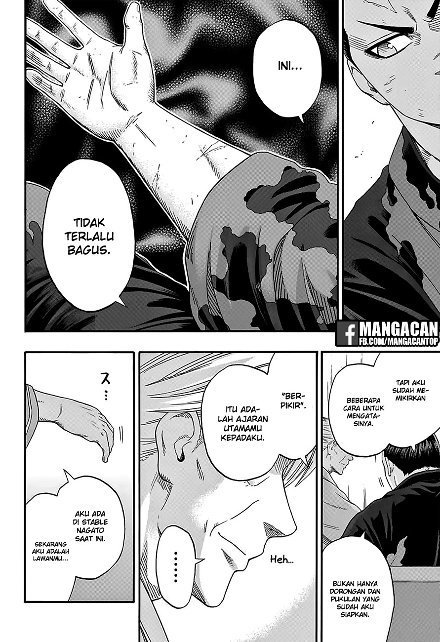 Hinomaru Zumou Chapter 171 Bahasa Indonesia