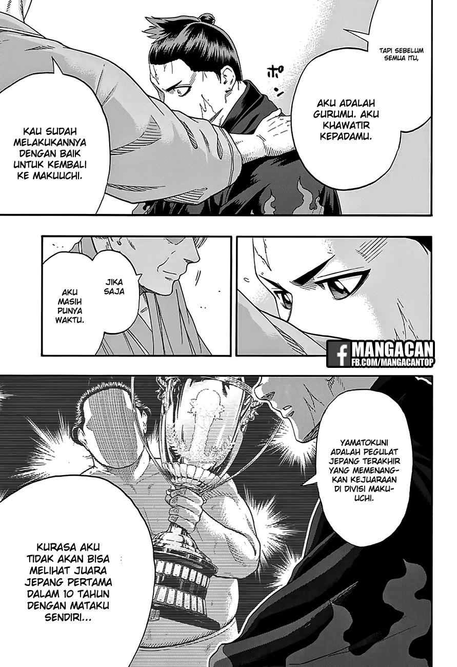 Hinomaru Zumou Chapter 171 Bahasa Indonesia